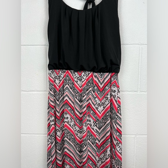 Super Cure Boho Long Dress Size Medium - Picture 4 of 7